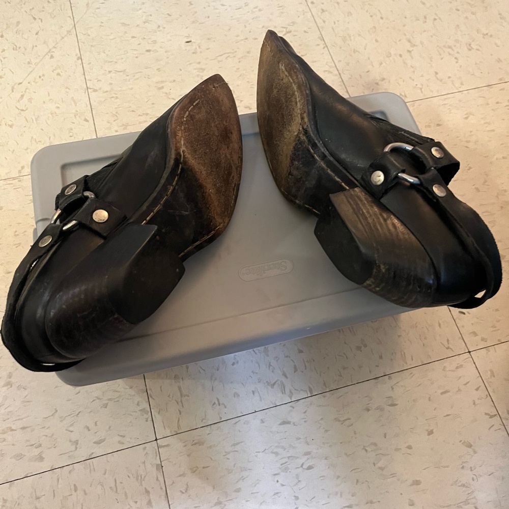 Guess Genuine Leather Ankle Boots